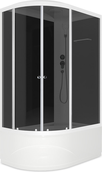 Изображение товара Душевая кабина Domani-Spa Delight Slim 128 High R 120x80 / DS01DS128RHBT00