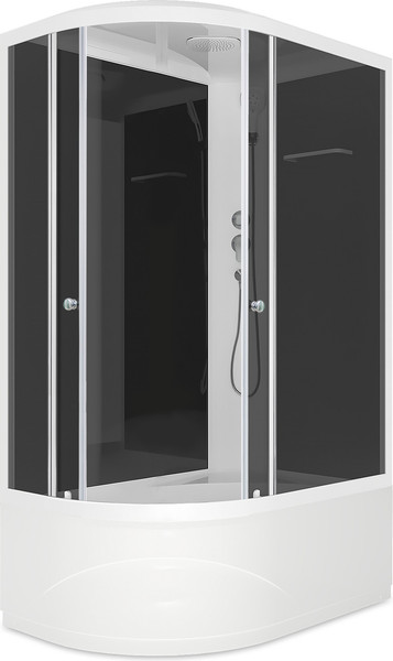 Изображение товара Душевая кабина Domani-Spa Delight Slim 128 High R 120x80 / DS01DS128RHBT00