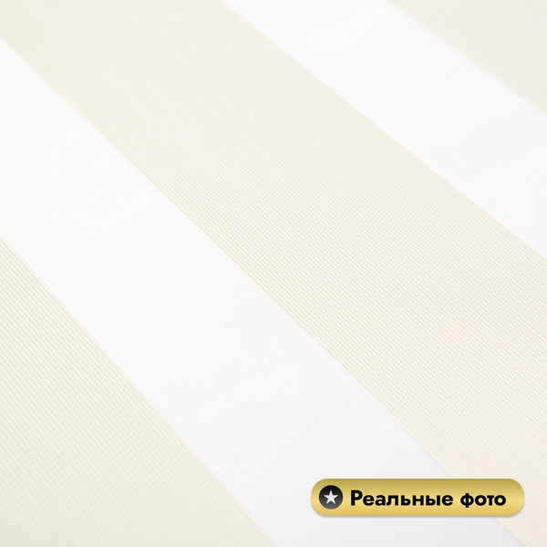 Изображение товара Рулонная электроштора НеоФьюжен Юпитер 190х250 левая (слоновая кость, белая фурнитура)