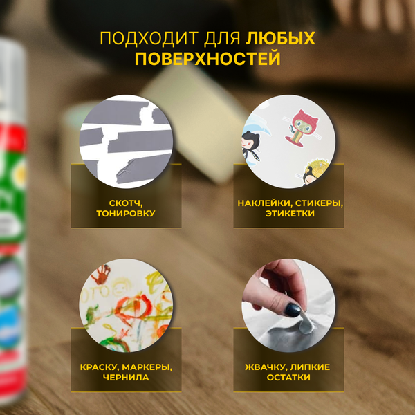 Изображение товара Универсальное чистящее средство MAV Антискотч 33811-175 (335мл)