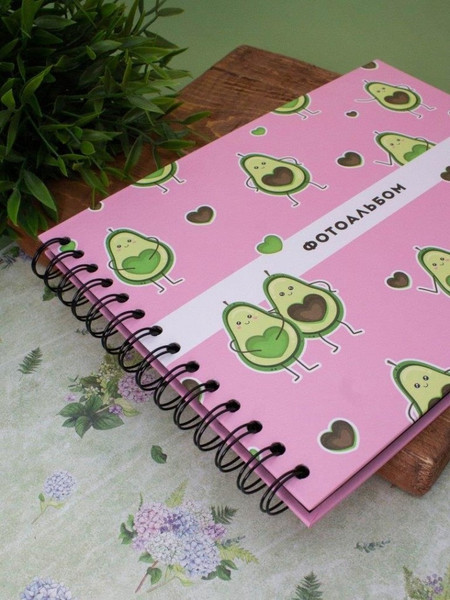 Изображение товара Фотоальбом ILikeGift Avocado in love / 66PA-11