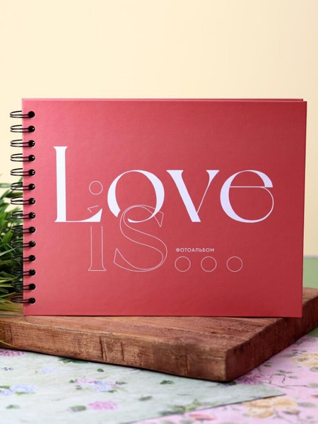 Изображение товара Фотоальбом ILikeGift Love is / 66PA-41