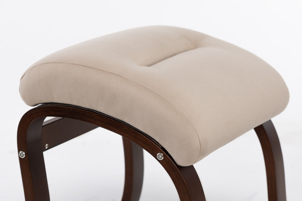 Изображение товара Пуф Импэкс Leset Лион универсальный (орех текстура/V 18)