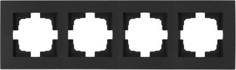 Изображение товара Рамка для выключателей и розеток Bylectrica ЮЛИГ.735212.554 (карбон)