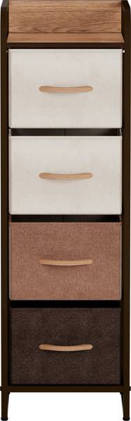 Изображение товара Комод Импэкс Leset Ноа 4 ящика (коричневый/бежевый)