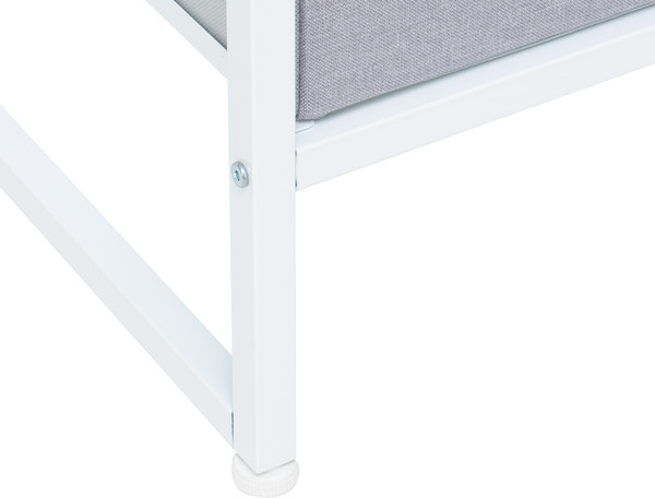 Изображение товара Секция в прихожую Импэкс Leset Ноа с вешалкой (белый/светло-серый)