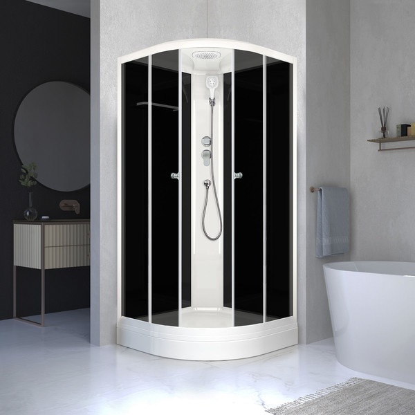 Изображение товара Душевая кабина Domani-Spa Delight Slim 88 80x80 / DS01DS88LBT00