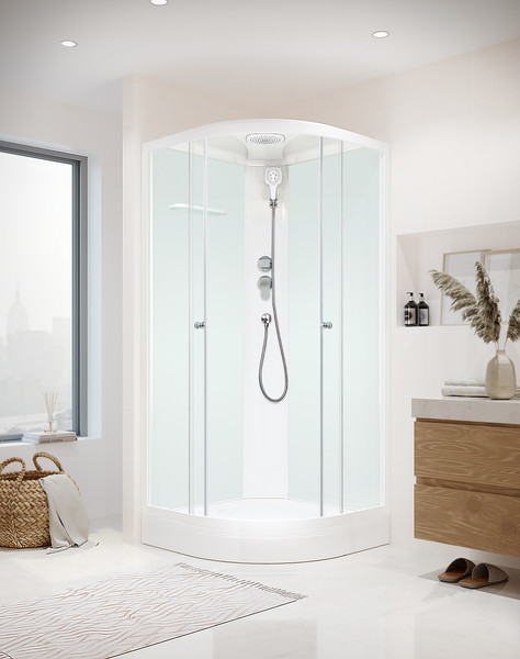 Изображение товара Душевая кабина Domani-Spa Delight Slim 88 80x80 / DS01DS88LWM00