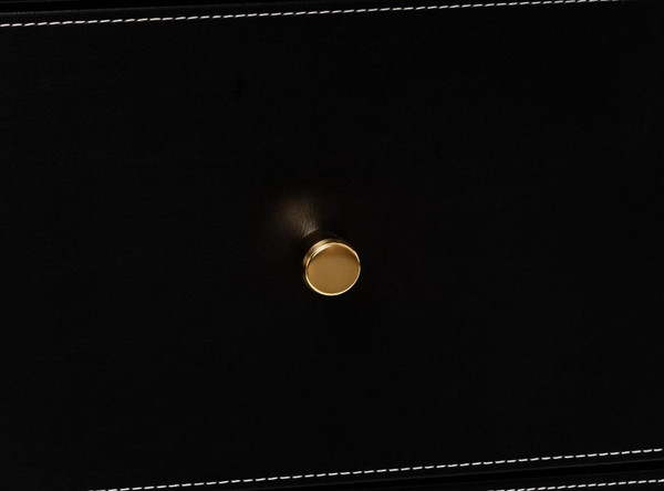 Изображение товара Прикроватная тумба Импэкс Нирита/Хайди 2 ящика (черный)