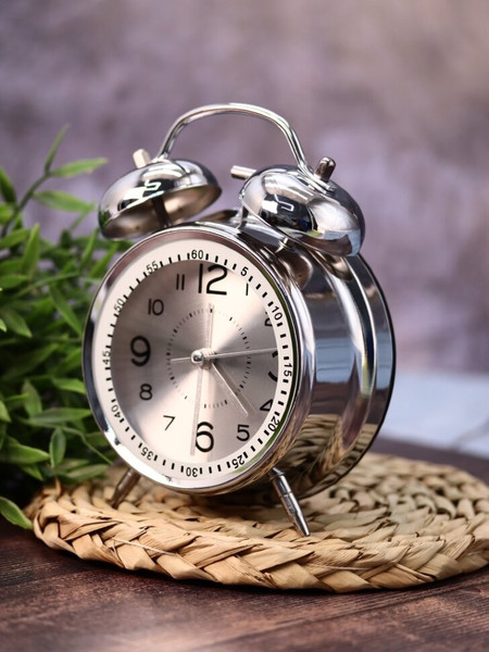 Изображение товара Настольные часы ILikeGift Wake up clock / 860-02 (серый)