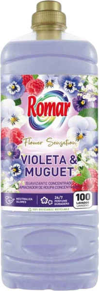 Изображение товара Кондиционер для белья Romar Flower Sensation Фиалка и ландыш (2л)