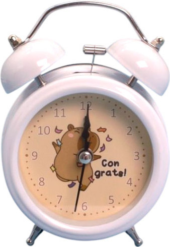Изображение товара Настольные часы ILikeGift Capybara, congratel / 100P-635-03 (белый)