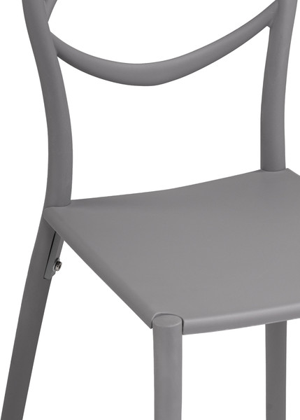 Изображение товара Стул пластиковый Woodville Simple / 15740 (серый)