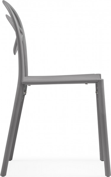 Изображение товара Стул пластиковый Woodville Simple / 15740 (серый)