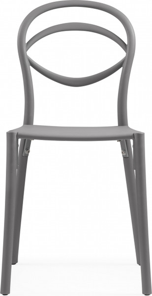 Изображение товара Стул пластиковый Woodville Simple / 15740 (серый)