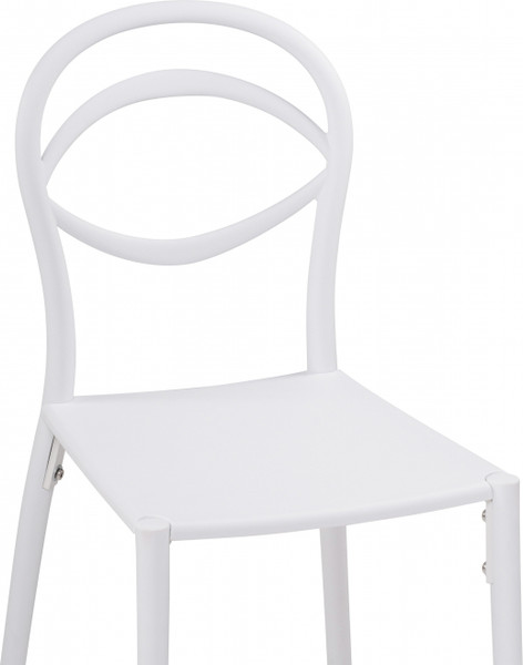 Изображение товара Стул пластиковый Woodville Simple / 15739 (белый)