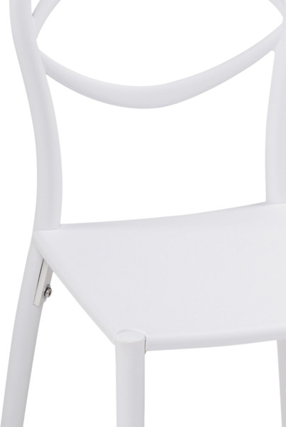 Изображение товара Стул пластиковый Woodville Simple / 15739 (белый)