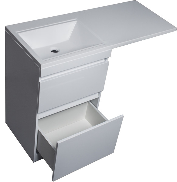 Изображение товара Тумба под умывальник Symbolite Даллас 115 Люкс Plus (белый)