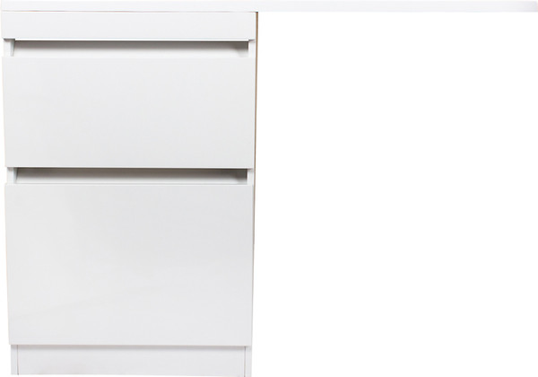 Изображение товара Тумба под умывальник Symbolite Даллас 120 Люкс Plus (эмаль, белый)