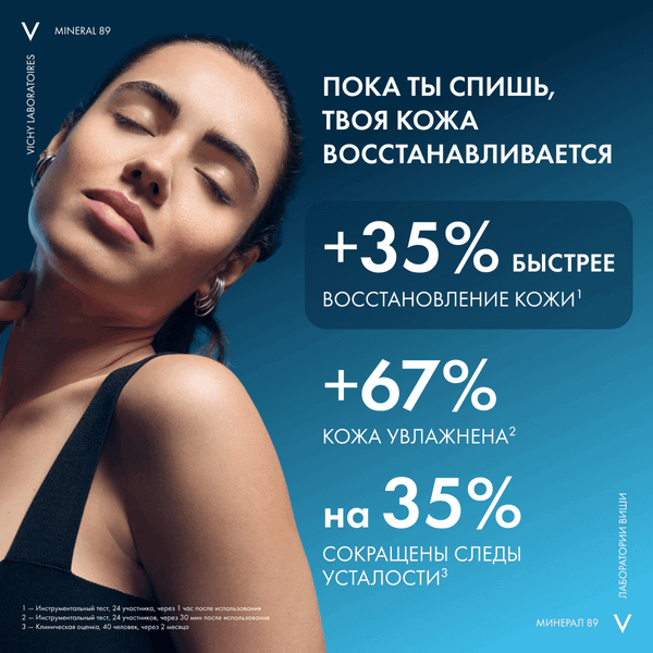 Изображение товара Крем для лица Vichy Mineral 89 Восстанавливающий Ночной (50мл)