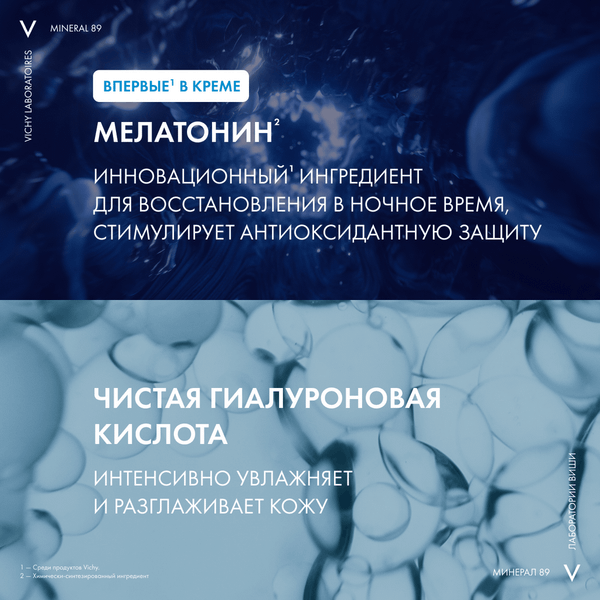 Изображение товара Крем для лица Vichy Mineral 89 Восстанавливающий Ночной (50мл)
