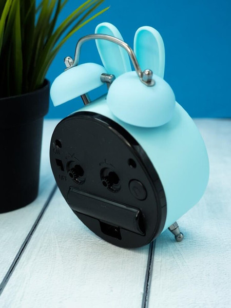 Изображение товара Настольные часы ILikeGift Cute rabbit / 17138-02 (синий)