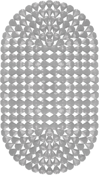 Изображение товара Коврик на присосках Вилина Капля 6804 (38x67, серый)
