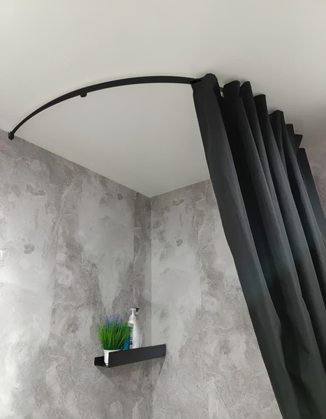 Изображение товара Карниз для штор Эскар Гибкий / 440430500 (5м, черный)