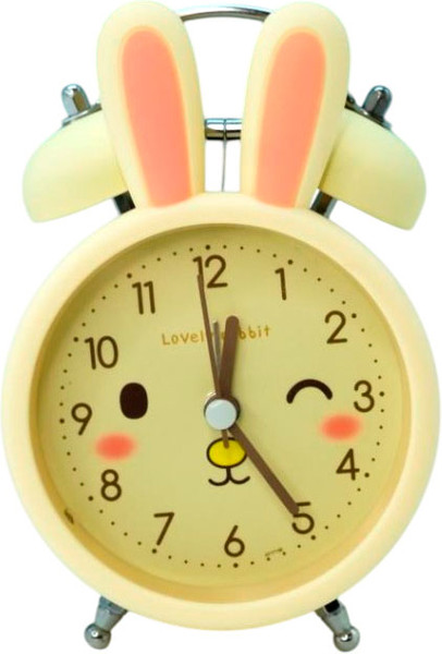 Изображение товара Настольные часы ILikeGift Cute rabbit / 17138-01 (желтый)