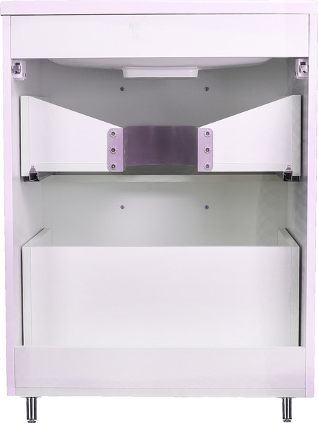 Изображение товара Тумба под умывальник Symbolite Каре 60 Люкс Plus 2 ящика (белый)