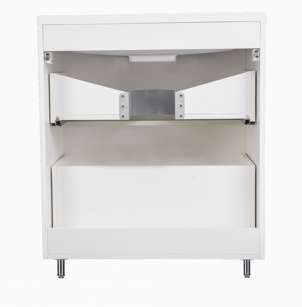 Изображение товара Тумба под умывальник Symbolite Каре 70 Люкс Plus 2 ящика (белый)