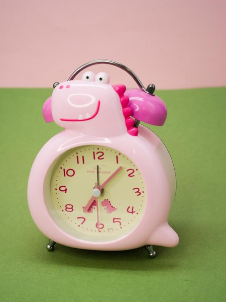 Изображение товара Настольные часы ILikeGift Dino / 17131-3 (розовый)