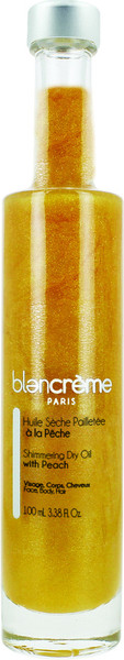 Изображение товара Масло для лица Blancreme Shimmering Dry Oil With Peach для лица, тела и волос (50мл)