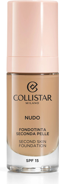 Изображение товара Тональный крем Collistar Nudo Second Skin Foundation SPF 15 тон 3N Naturale (30мл)