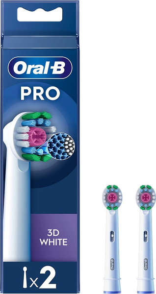 Изображение товара Набор насадок для зубной щетки Oral-B 3D White Pro (2шт)