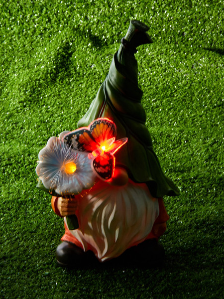 Изображение товара Фигурка для сада Take It Easy Гном с цветочком / 10824129