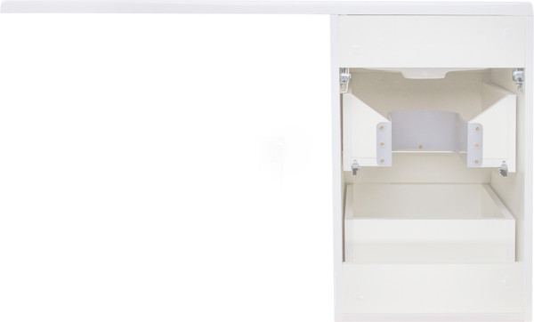 Изображение товара Тумба под умывальник Symbolite Даллас 100 Люкс Plus (подвесная, белый)