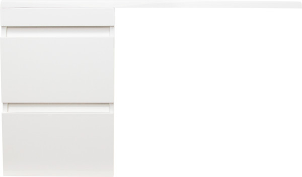 Изображение товара Тумба под умывальник Symbolite Даллас 100 Люкс Plus (подвесная, белый)