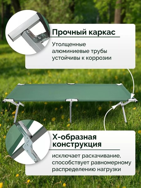 Изображение товара Раскладушка туристическая Classmark W091403