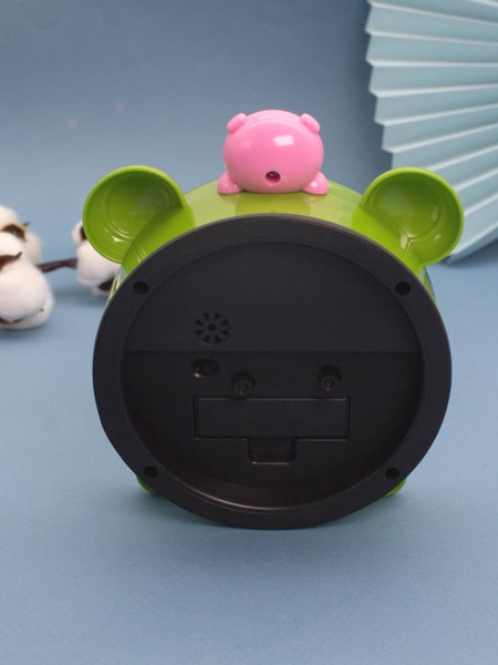 Изображение товара Настольные часы ILikeGift Lovely frog with piglet / 100P-2303-01 (зеленый)