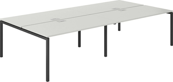 Изображение товара Комплект письменных столов Norden 320х163.8х75 / SG.259.SH.44.AN (антрацит/серый бархат)