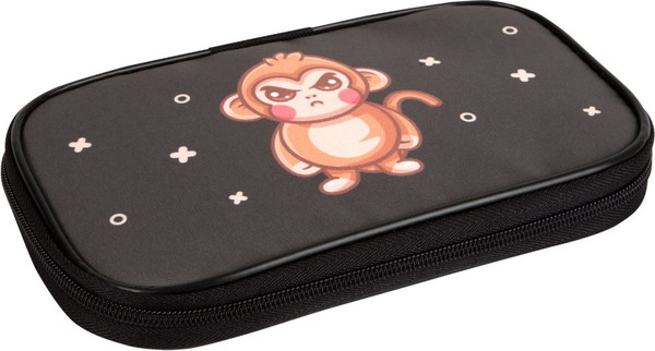Изображение товара Пенал Lorex Kids. Gloomy Monkey / LXKPCSFR-GM (черный)