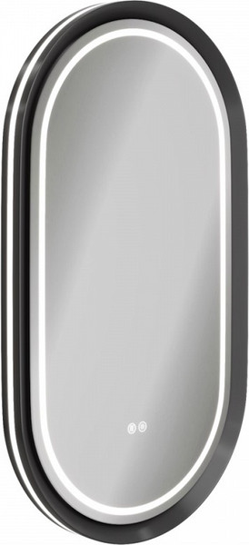 Изображение товара Зеркало Teymi Iva Magic Black 50х90 LED / T20622 (подсветка, сенсор, антипар)