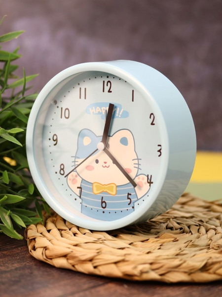 Изображение товара Настольные часы ILikeGift Playful cat / HL-2389HA-03 (синий)