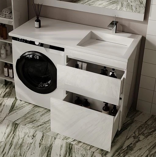 Изображение товара Умывальник Symbolite Estetus Леон 120x54.9 правый