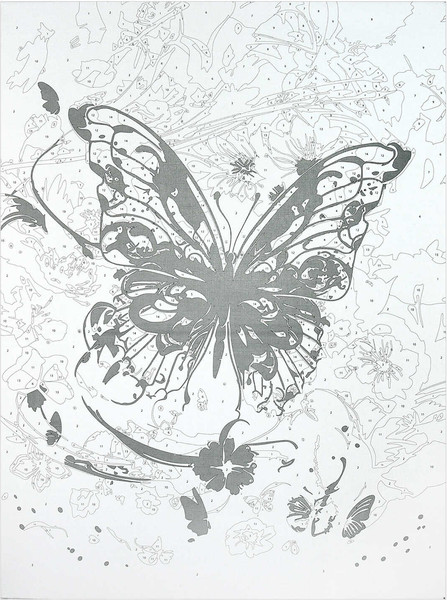 Изображение товара Картина по номерам Феникс+ Бабочка в золоте / 67972