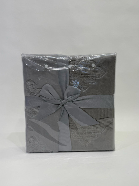 Изображение товара Плед Karven Фланель Евро / PL008 SOLID EMBOSS v4/Grey