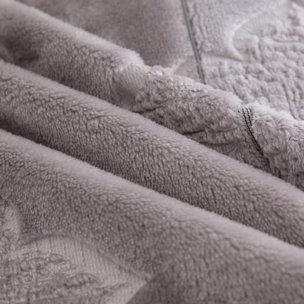 Изображение товара Плед Karven Фланель Евро / PL008 SOLID EMBOSS v4/Grey