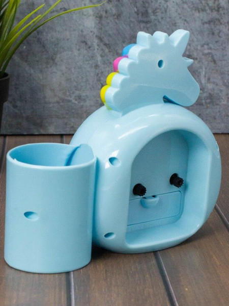 Изображение товара Настольные часы ILikeGift Rainbow unicorn / 7050-02 (синий)