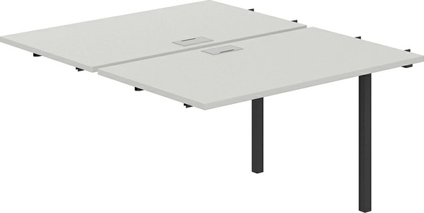 Изображение товара Комплект столов модульных Norden 240х143.8х75 / SG.214.SH.44.AN (антрацит/серый бархат)